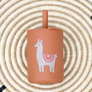 MINI Toddler Cup with Straw- Food Grade Mini Silicone Training Cup for Baby